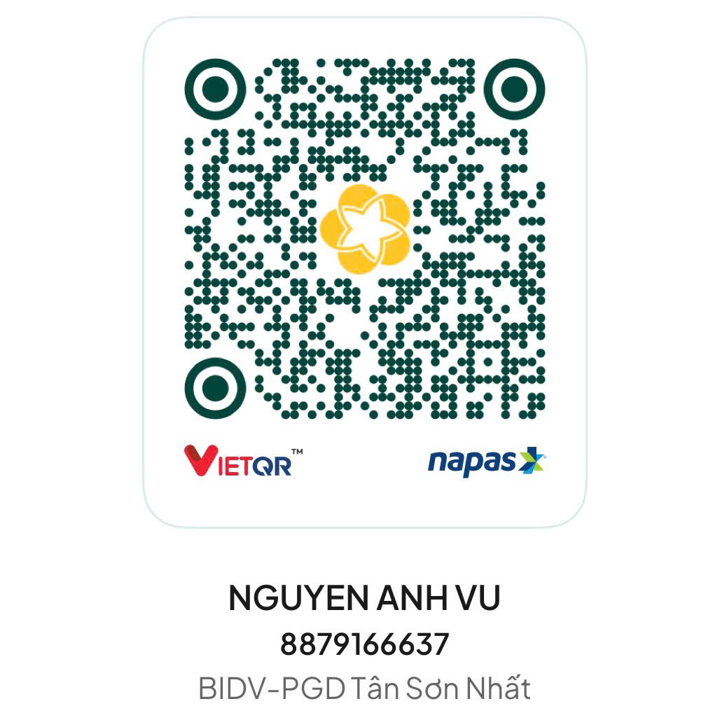 Mã QR ủng hộ qua BIDV